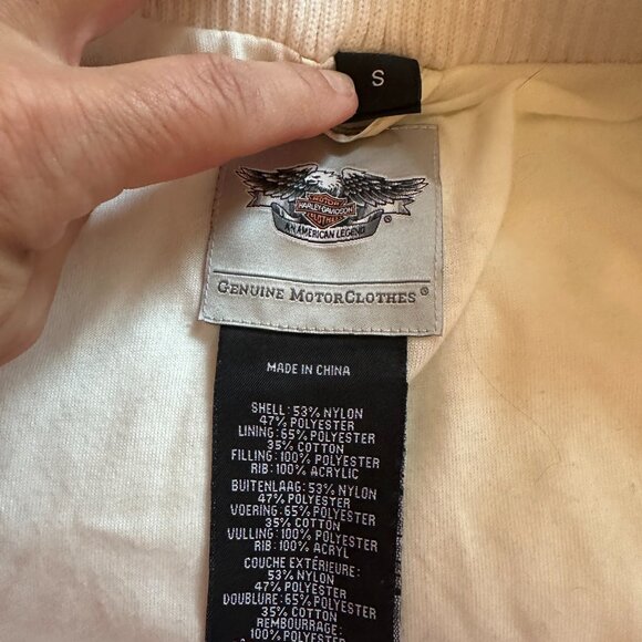 Harley-Davidson Puffer Vest Size Small - Picture 5 of 8
